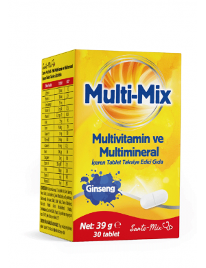 Multi-Mix Multivitamin ve Multimineral